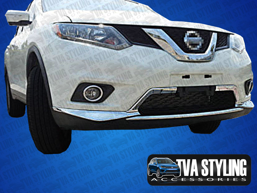 Our chrome Nissan X-Trail front bumper grille cover is an eye-catching and stylish addition for your car. Buy online at Trade car Accessories.