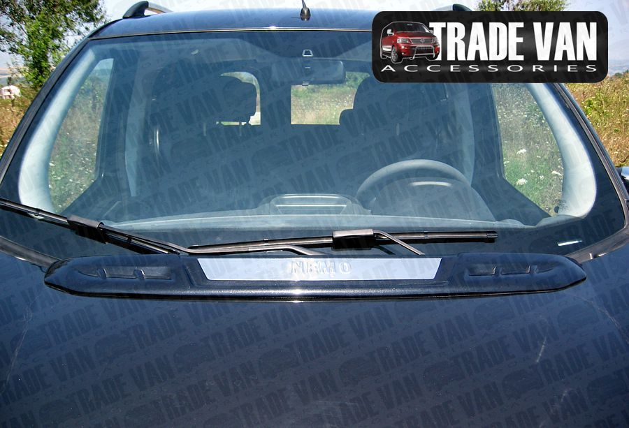 Our Citroen Nemo Bonnet Hood Spoilers really make your vehicle stand out from the crowd. Moulded using the latest GRP technology they are supplied primed ready for painting. Buy online at Trade Van Accessories.