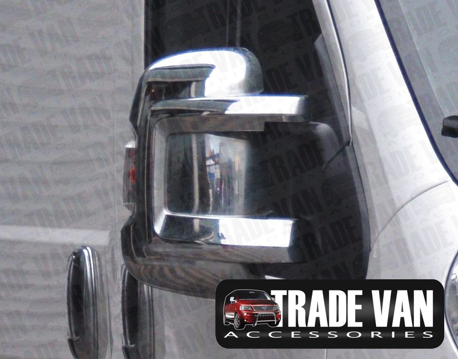 Our Citroen Relay Mirror Covers ABS Chrome transform the Side Styling of your Relay Van or Motorhome . Buy online at Trade Van Accessories.