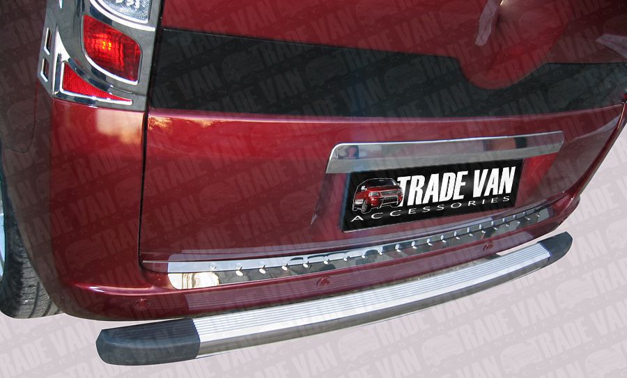 Our Fiat Qubo Rear Bumper Protector Stainless Steel are a practical and stylish accessory for your Qubo Van or MPV. Buy online at Trade Van Accessories.