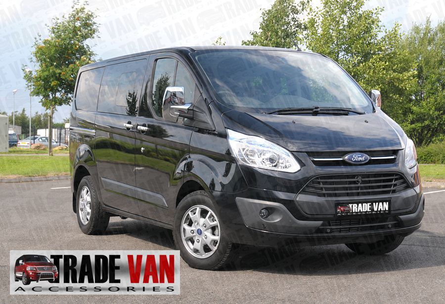 Our Transit Custom Chrome Mirror Covers really upgrade the Van Style and Styling of your Ford Custom Accessories