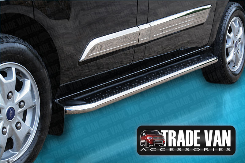 Ford Custom Side Steps Calibre SWB | Ford Custom Van Styling | Running ...