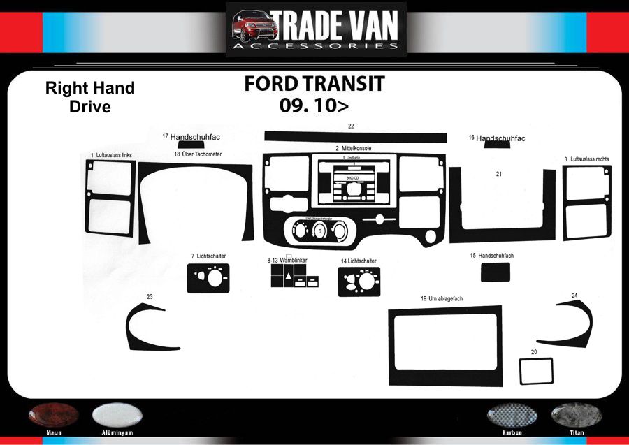 Ford transit styling kits