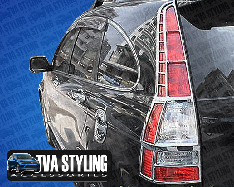 Our chrome Honda CR-V CRV rear light covers are an eye-catching and stylish addition for your 4x4. Buy online at Trade 4x4 Accessories.