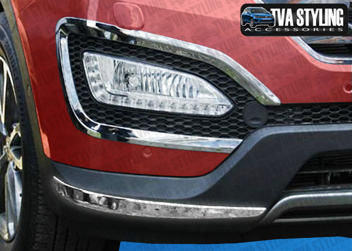 Our chrome Hyundai Santa Fe front and rear Bumper covers are an eye-catching and stylish addition for your car. Buy online at Trade car Accessories.