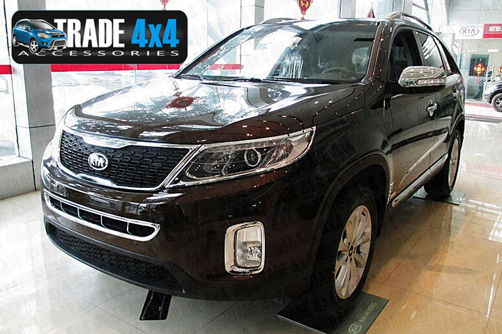 Our chrome kia Sorento front fog light covers are an eye-catching and stylish addition for your 4x4. Buy online at Trade 4x4 Accessories.