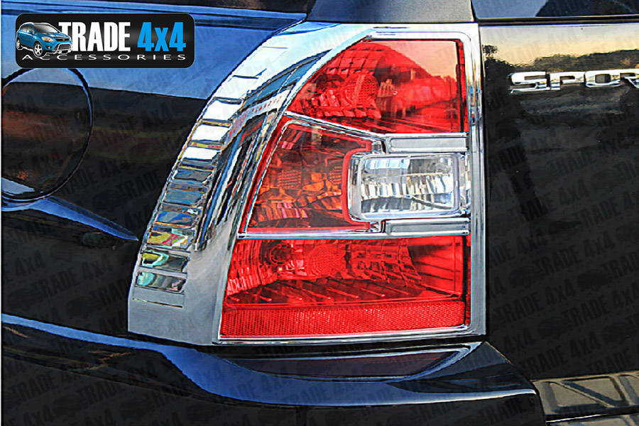 Our chrome Kia Sportage rear light covers are an eye-catching and stylish addition for your 4x4. Buy online at Trade 4x4 Accessories.