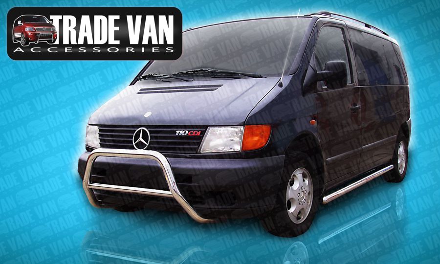 Mercedes Vito Side Bars Vito V Class Side Bars 70mm