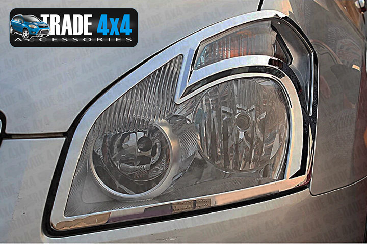 Our chrome Nissan Qashqai head light covers are an eye-catching and stylish addition for your 4x4. Buy online at Trade 4x4 Accessories.