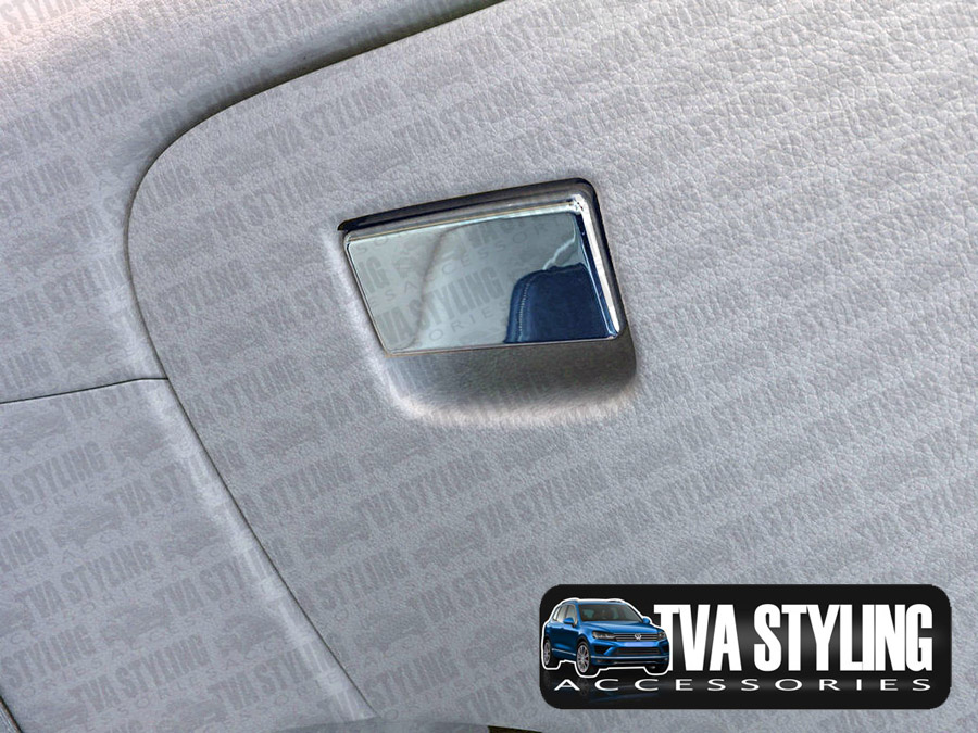 Our chrome Nissan Qashqai interior Glove Box handle cover are an eye-catching and stylish addition for your car. Buy online at Trade car Accessories.