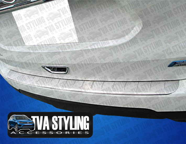 Our stainless steel Nissan X-Trail rear bumper protectors are an eye-catching and stylish addition for your car. Buy online at Trade car Accessories.