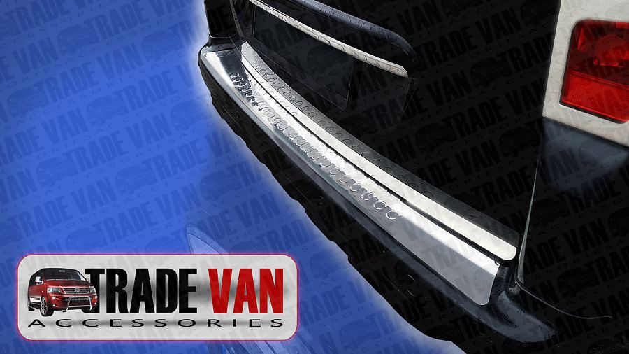 Our Peugeot Partner Rear Bumper Protector Stainless Steel are a practical and stylish accessory for your Partner Van or MPV. Buy online at Trade Van Accessories.