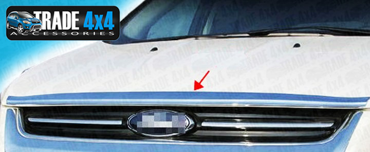 TVA Ford Kuga 2012-on Chrome Bonnet Overlay Hood Detail Trim Streamer