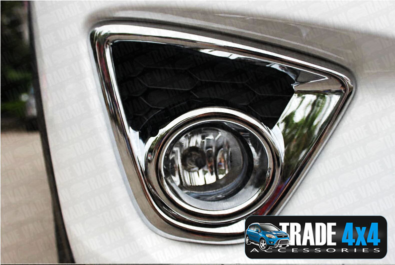 TVA Mazda CX-5 2012-on Chrome Front Fog Light Surround Cover Trim