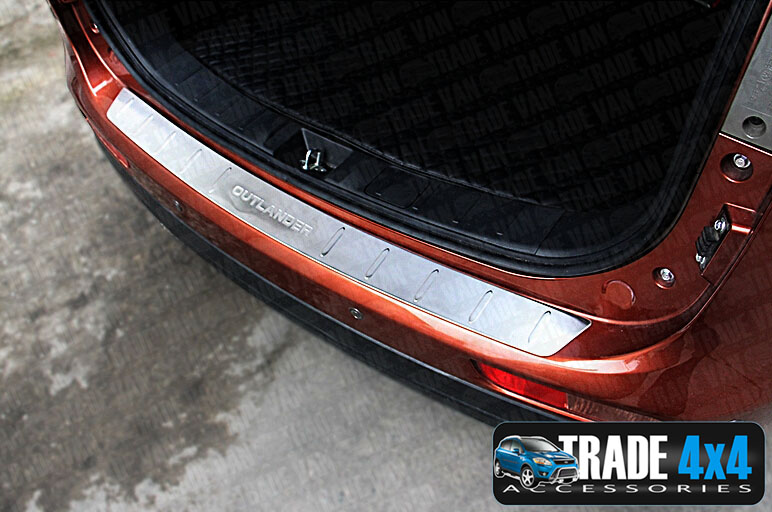 TVA Mitsubishi Outlander 2012-on Stainless Steel Bumper Protector Trim Cover