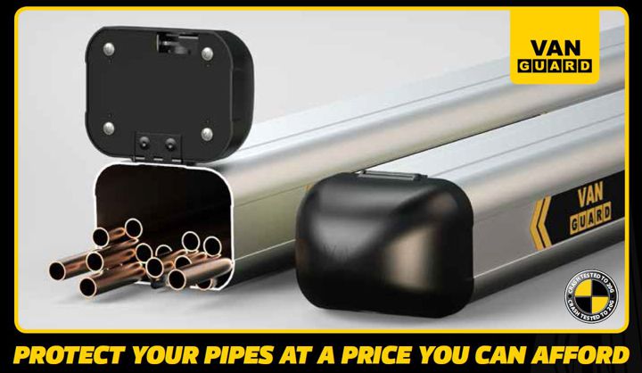 Pipe Carrier by Van Guard made in the UK. Buy online at Trade Van Accessories.