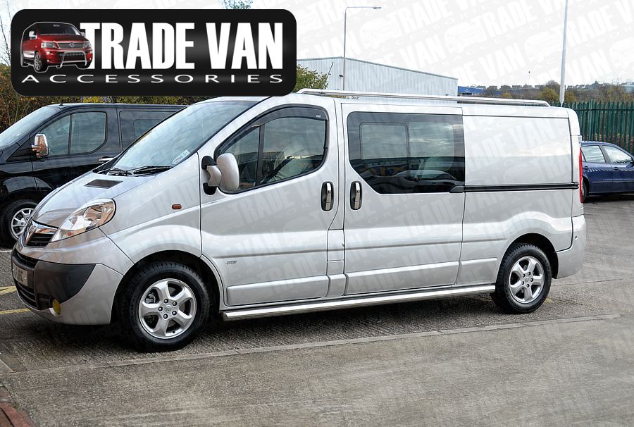 Door Handle Covers 4 Set Vauxhall Vivaro Renault Trafic Primastar