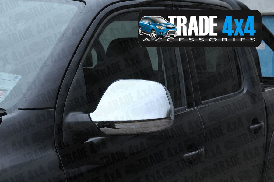 Our VW Amarok Mirror Covers ABS Chrome transform the Side Styling of your Amarok 4x4 Pickup. Buy online at Trade 4x4 Accessories.