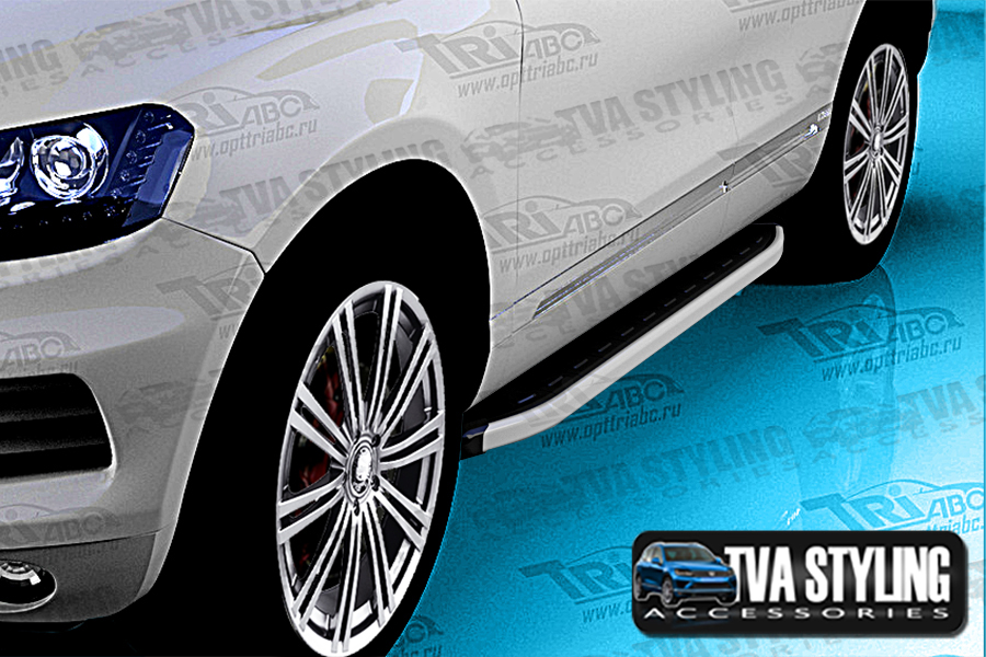 vw touareg running boards