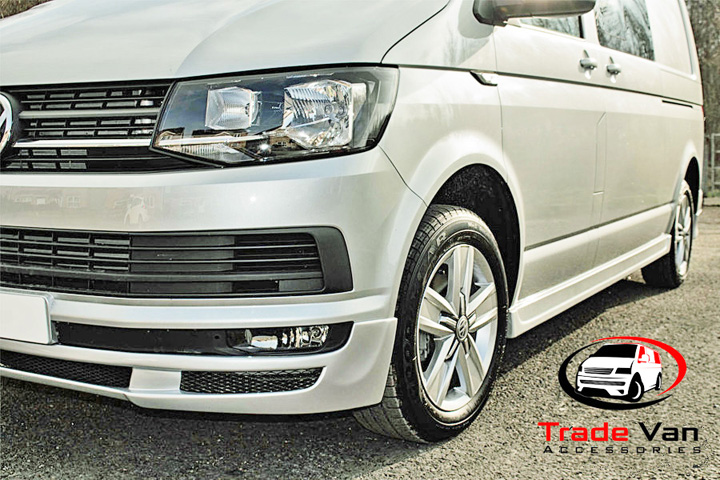 VW T6 FRONT SPOILER PRIMED