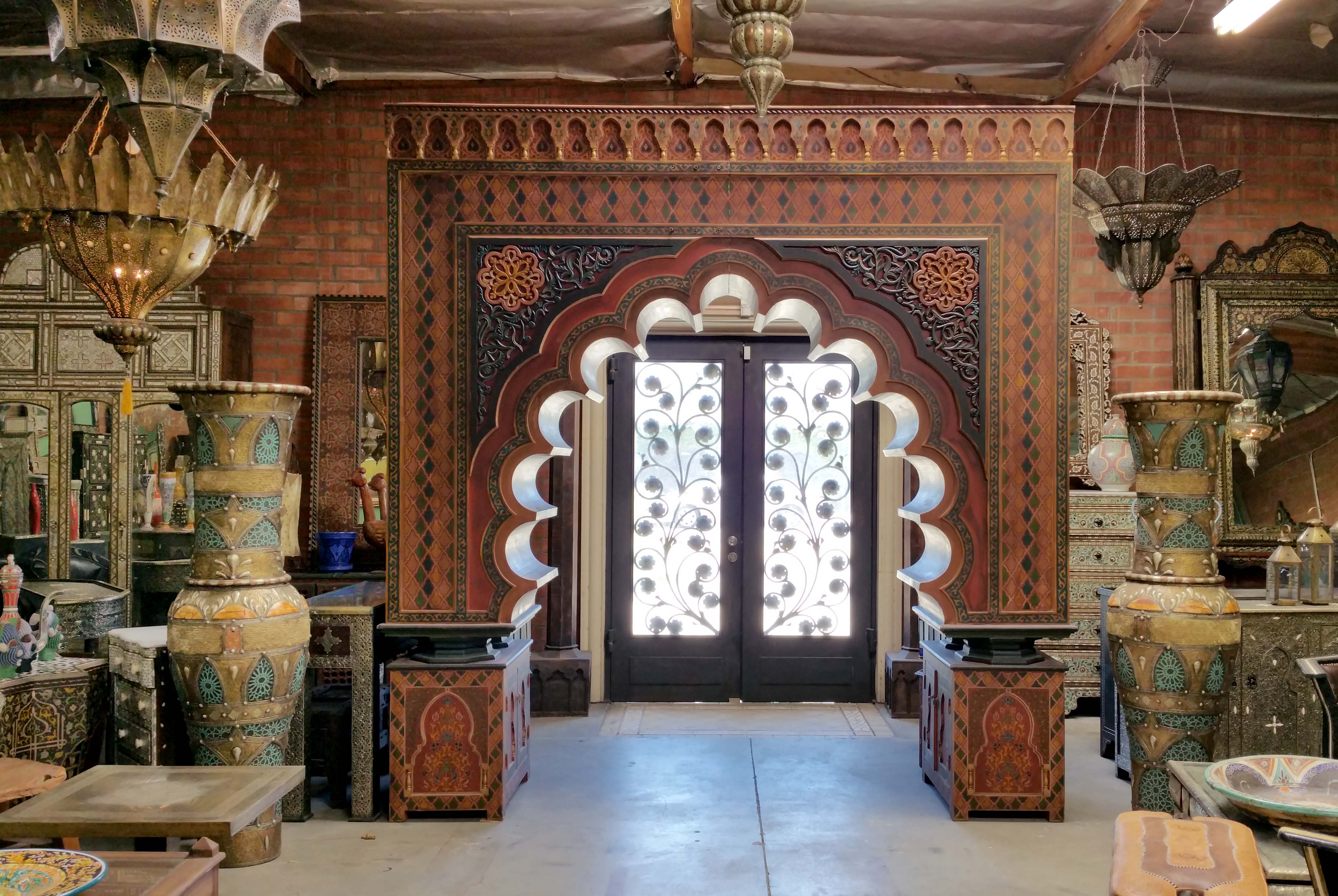 Moroccan Hand Painted Arch Badia Design Inc Store
