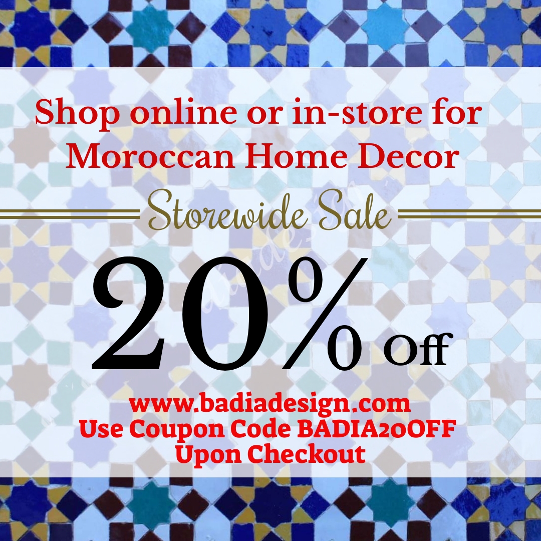 Moroccan Home Decor Sale Moroccan Home Decor Sale
