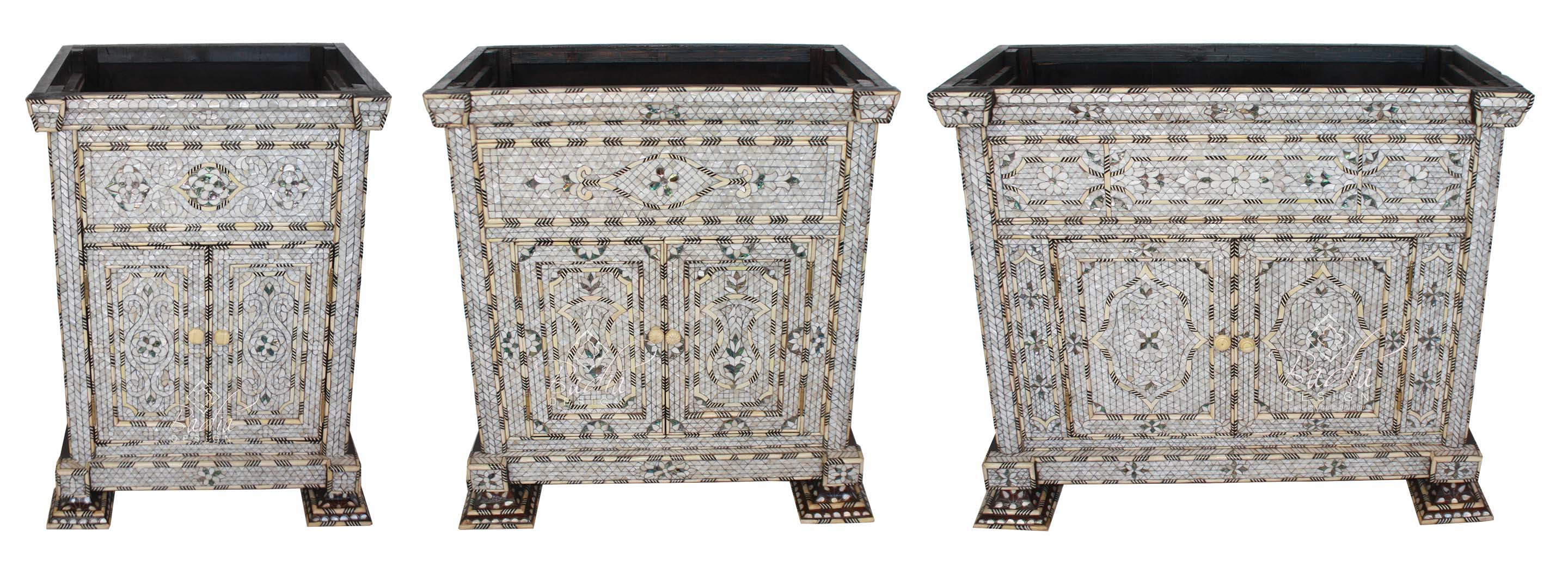 Moroccan Mother Of Pearl Bathroom Vanity From Badia Design Inc