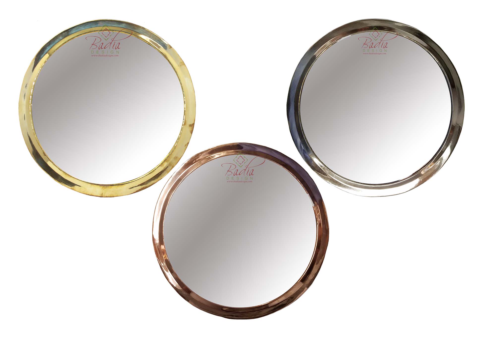 round decorative mirror