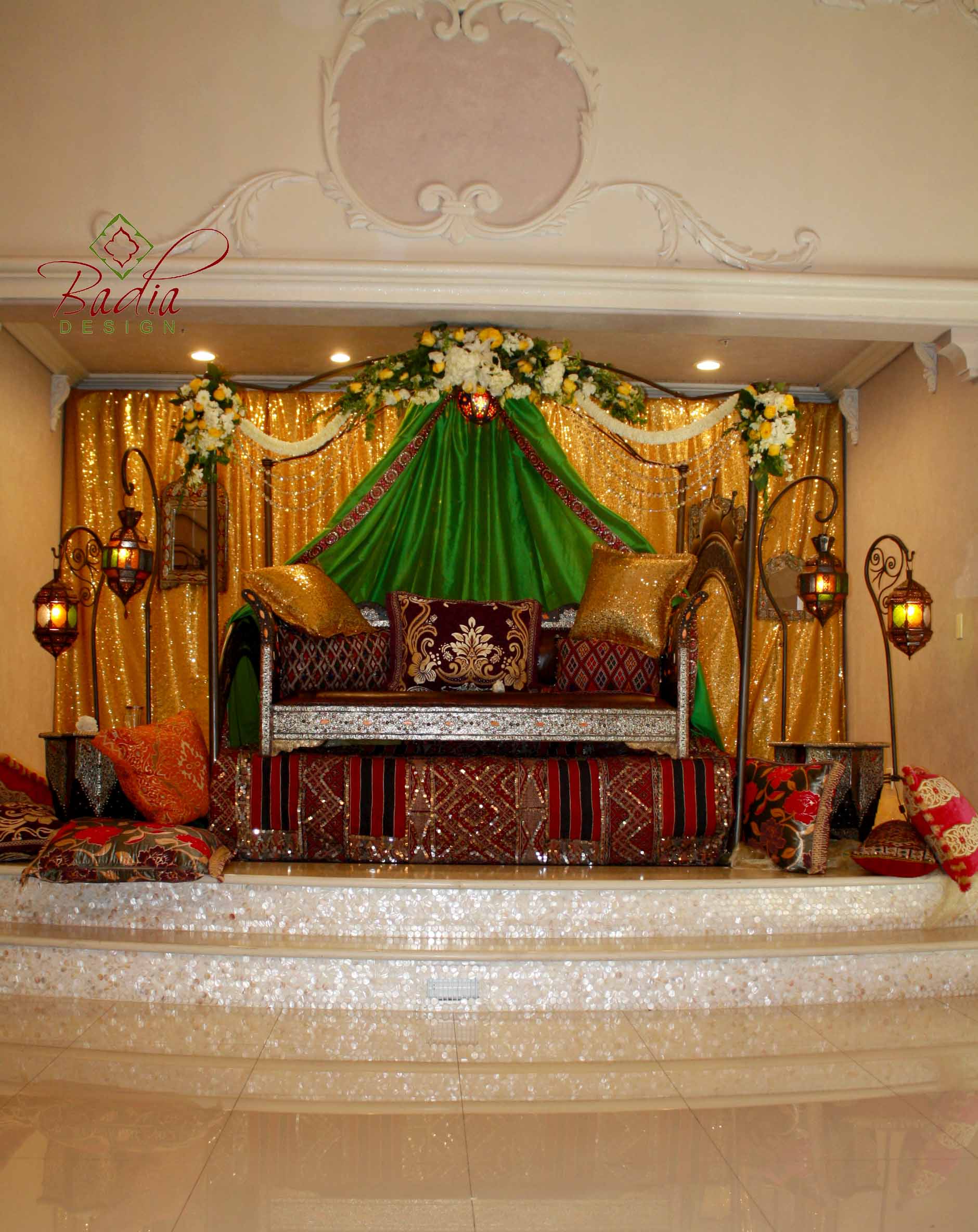 Moroccan Wedding Design from Badia Design Inc.