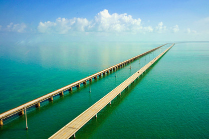 7 Mile Bridge on the way to Key West.