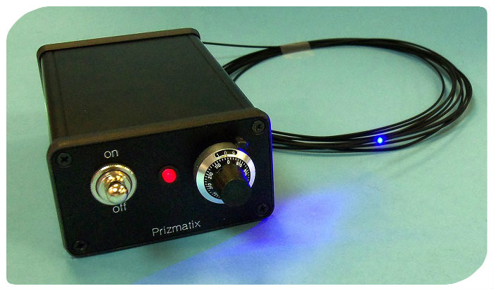Prizmatix Portable Fiber Coupled LED Light Source Goldstone Scientific