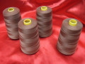 Sewing Machine Polyester Brown Thread 4x 5000M