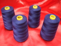 Sewing Machine Polyester Dark Blue Thread 4x 5000M