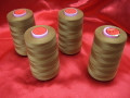 Sewing Machine Polyester Golden Brown Thread 4x 5000M