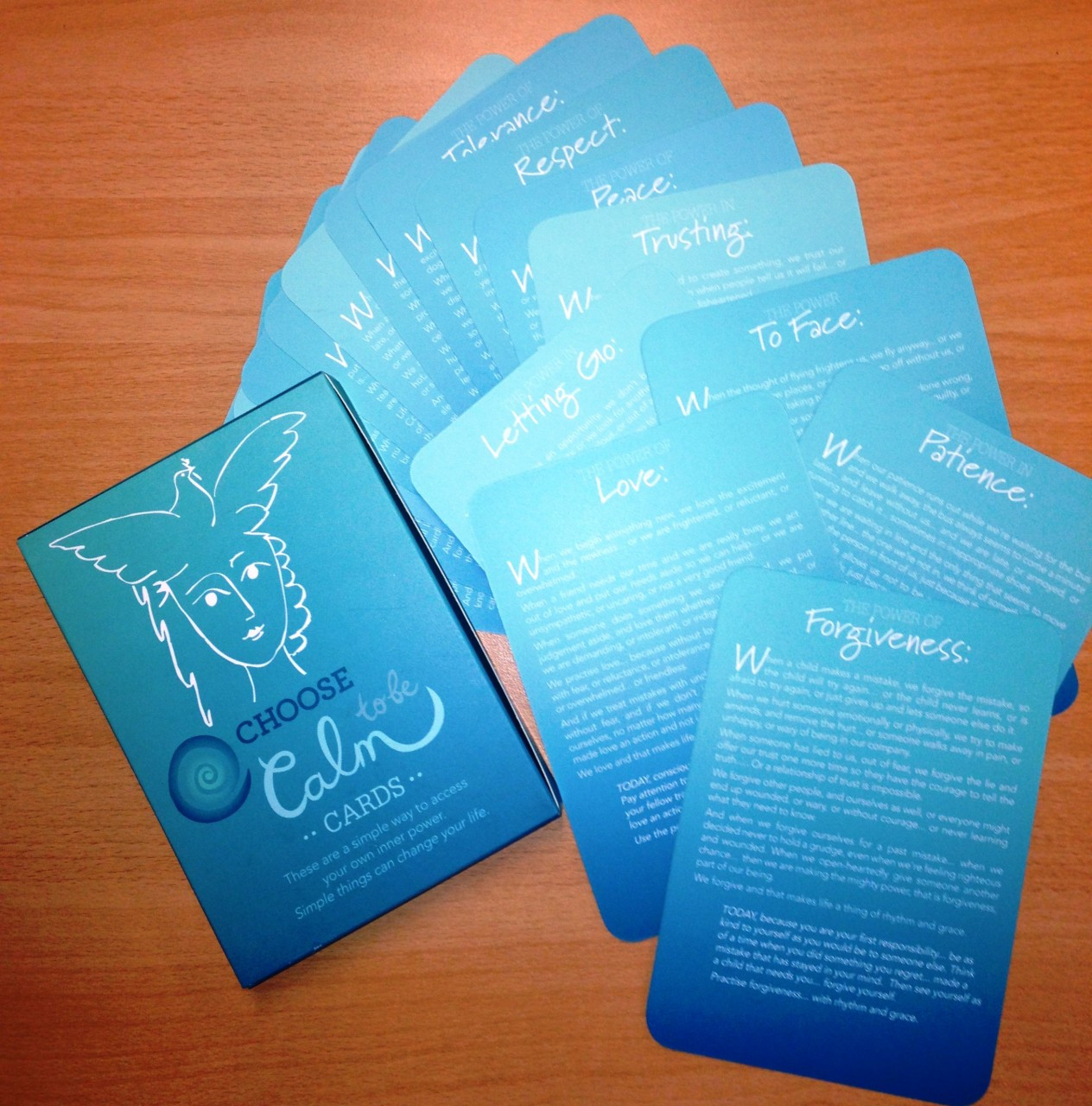 choose to be calm cards simple things can change your