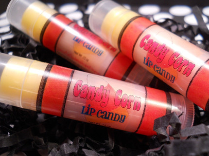 Candy Corn Multi-layered Halloween Lip Balm