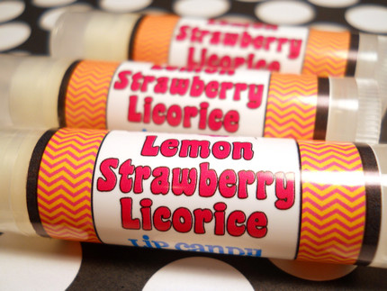 Lemon Strawberry Licorice Lip Balm