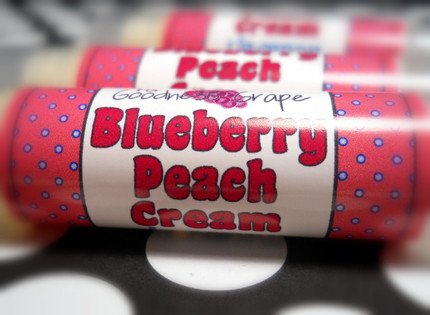 Blueberry Peach Cream Lip Balm