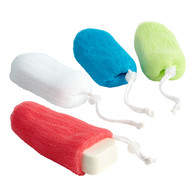 Exfoliating and Lathering Soap Saver Pouch