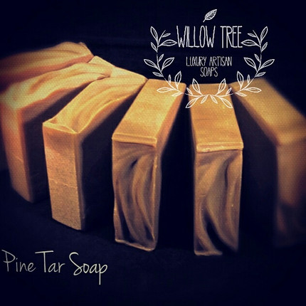 Old Fashioned Pine Tar Luxury Artisan Soap - All Natural