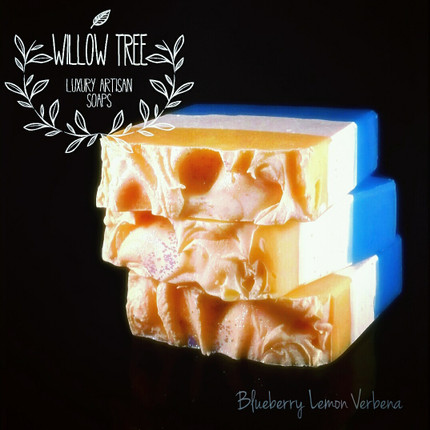 Pic Shows a Full Sized Bar | This listing is for 1/3 of 1 Bar of Blueberry Lemon Verbena Luxury Artisan Soap | Sorry no pic available