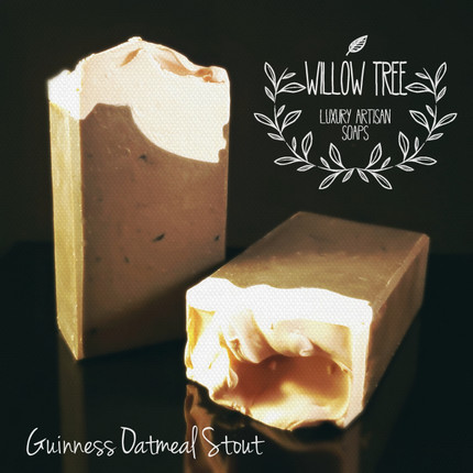 Guinness Oatmeal Stout Luxury Artisan Soap with Activated Charcoal