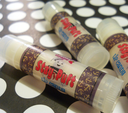 Stay Puft Marshmallow Lip Balm - Lip Candy Lip Balm
