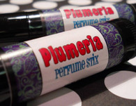 Plumeria Perfume Stix - Solid Perfume - Handmade - All Natural and Paraben Free

The smell makes you want to wander onto the nearest plane and go island hopping. It's sweet ambrosia nectar is sure to please the most discerning nose. With its top notes of bright fruit notes of green apple, peach and berries. A rich floral heart introduces jasmine and lily of the valley, and a drydown with a rich balsamic base. This solid perfume is extremely popular and people can??t get enough of it!

Perfect to carry along in your purse or pocket for little touch-ups throughout the day.  

Perfume Stix are great for layering scents as well which is one of my favorite ways to use them. Just put one or two in your purse or in your pocket and you are good to go!

PERFECT SIZE FOR PURSE, TRAVEL OR BACKPACK

My Perfume Stix are all infused with richly scented high quality fragrances and or essential oils which absorb quickly into the skin making you smell great for hours! This is a GRAPE combination of oils blended by hand in small batches for superior freshness and quality control then poured by hand into ?? eco-friendly packaging.

Follow this link to see more of my Perfume Stix in different fragrances:
http://www.etsy.com/shop/forgoodnessgrape?section_id=7039086

This listing is for 1 solid Perfume Stix and contains approximately .15 oz