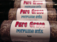 Pure Grace (Type) Perfume Stix - Solid Perfume - Handmade 

This scent is preferred by medical professionals and teachers and is perfect for anyone else who is concerned that they shouldn't wear something that gives off that "Perfumy" scent. This fragrance reads fresh and clean.

Who doesn't know of this very popular scent made popular by Philosophy? Ours is a clean, transparent blend with fresh blossoms of bergamot, water lily, lavender and jasmine, and cool greens laced with sensual, frosty musk just like theirs...Very fresh, young and playful!  

Perfect to carry along in your purse or pocket for little touch-ups throughout the day.  

PERFECT SIZE FOR PURSE, TRAVEL OR BACKPACK

My Perfume Stix are all infused with richly scented high quality fragrances and or essential oils which absorb quickly into the skin making you smell great for hours! This is a GRAPE combination of oils blended by hand in small batches for superior freshness and quality control then poured by hand into eco-friendly packaging.

Follow this link to see more of my Perfume Stix in different fragrances:
http://www.etsy.com/shop/forgoodnessgrape?section_id=7039086

This listing is for 1 solid Perfume Stix and contains approximately .15 oz
