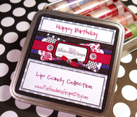 Happy Birthday Lip Balm Collection with Tin and 5 Lip Balms