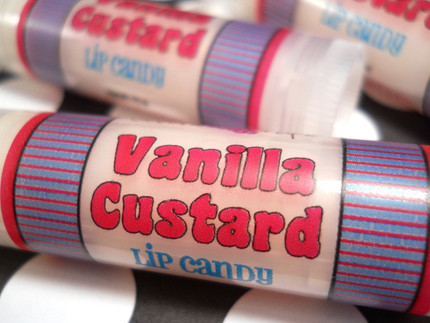 Vanilla Custard  Lip Balm - Lip Candy Lip Balm