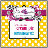 Banana Cream Pie Perfume Oil - 10 ml - Roll On Perfume

One of my all time favorite pies! Oh...the aroma of freshly made banana cream pie. This fragrance begins with top notes of ripe bananas and base notes of vanilla extract, graham cracker pie crust and butter rum.

Perfect to carry along in your purse for little touch-ups throughout the day.

PERFUME ROLLER STIX are great for layering scents as well, which is one of my favorite ways to use them. Just put one or two in your purse or in your pocket and you are good to go!

PERFECT SIZE FOR PURSE, TRAVEL OR BACKPACK

All of my Perfume Roller Stix and Perfume Stix are blended with are all infused with richly scented perfume grade oils and essentials oils and in perfume ratios into a blend of coconut and jojoba oils which absorb quickly into the skin to keep you smelling GRAPE for hours!

To use: Apply to pulse points on wrists, inside the elbows, behind the ears, or anywhere you want a boost of fragrance. Allow it to sink in for 1-2 minutes and you??ll smell ??GRAPE?? for hours! (Great!)

Follow this link to see more of my PERFUME Roller Stix in different fragrances:
http://www.etsy.com/shop/forgoodnessgrape?section_id=7139636

Follow this link to get back to my main shop page:
http://www.etsy.com/shop/forgoodnessgrape?ref=si_shop

This listing is for 1 PERFUME ROLLER STIX and contains approximately 5 ml.
_____________________________________________
Click here to see the BUZZ about my ??GRAPE?? products: http://www.etsy.com/feedback_received.php?feedback_type=from_buyers