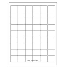 Cryo Laser Label Removable (Letter Format) - 32mm x 28mm #RCL-37