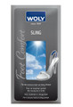 Woly 'Sling' Real Suede Leather Stops Heel Slip & Blisters For Pumps